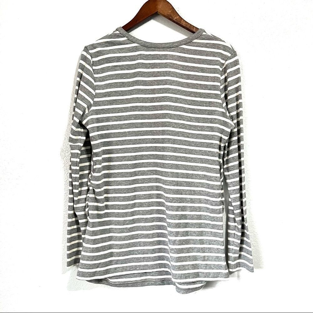 Great Expectations Maternity Striped Top Size XL - Picture 3 of 6